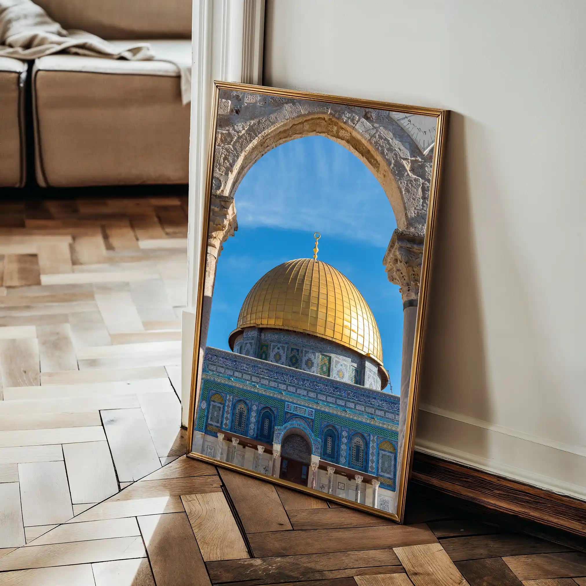 Palestine 017 Canvas Art 90 x 60 cm / Stretched on hidden frame