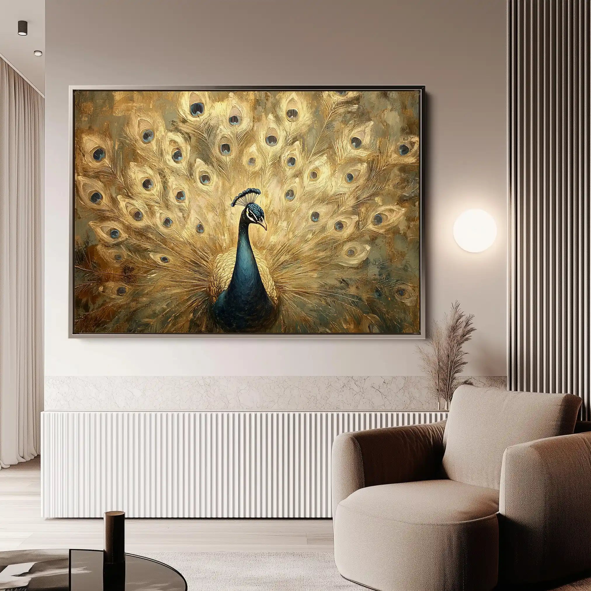 Animals 018 Canvas Art 90 x 60 cm / Stretched on hidden frame