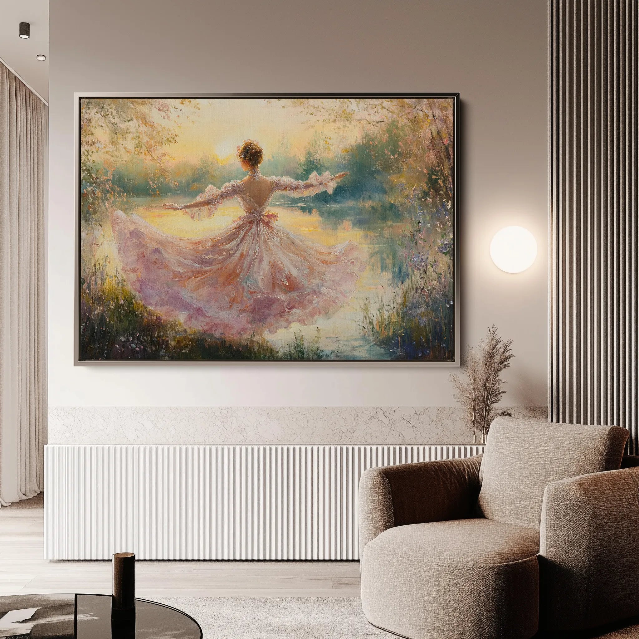 Classic Canvas Wall Art WAD018-CL 90 x 60 cm / Stretched on hidden frame