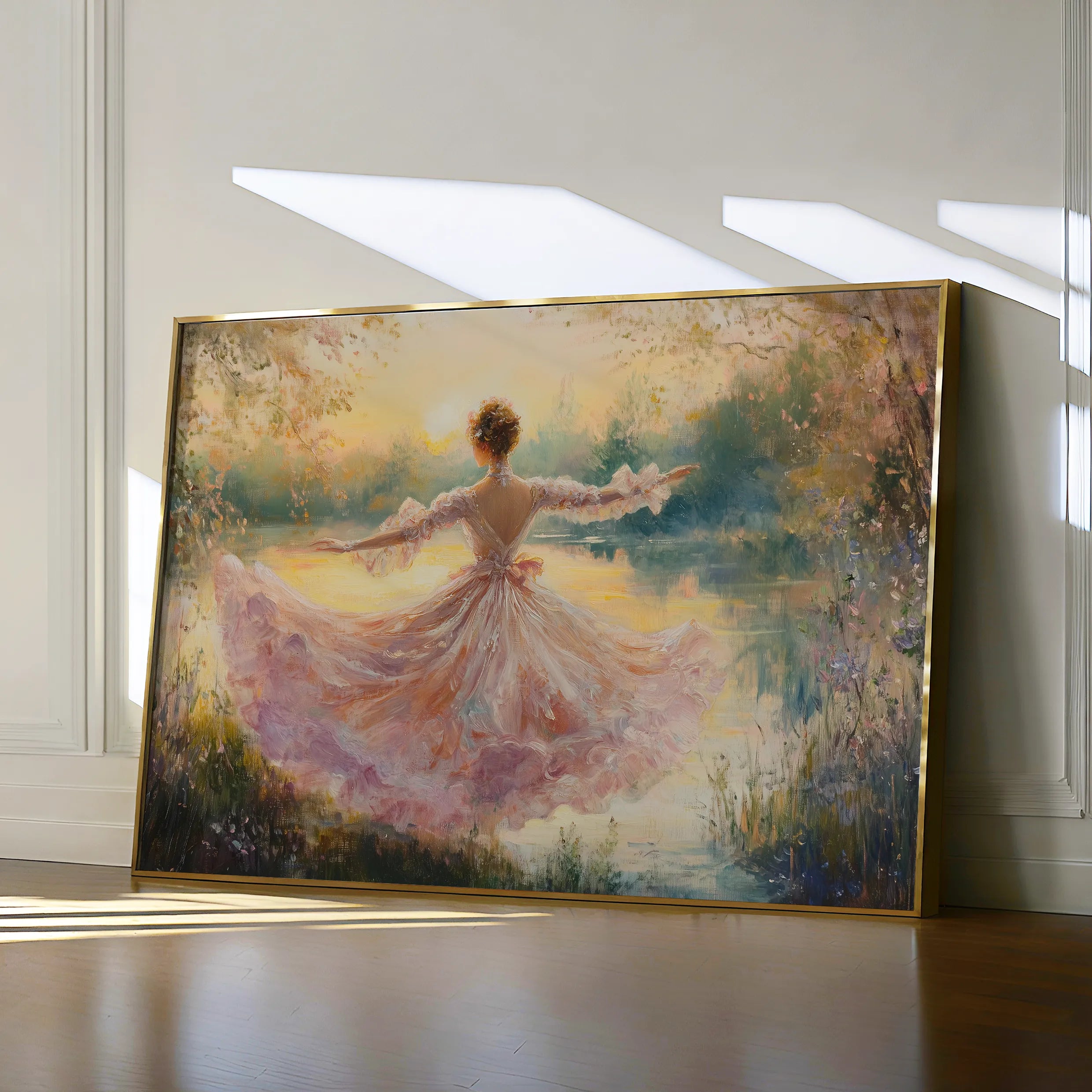 Classic Canvas Wall Art WAD018-CL 90 x 60 cm / Stretched on hidden frame