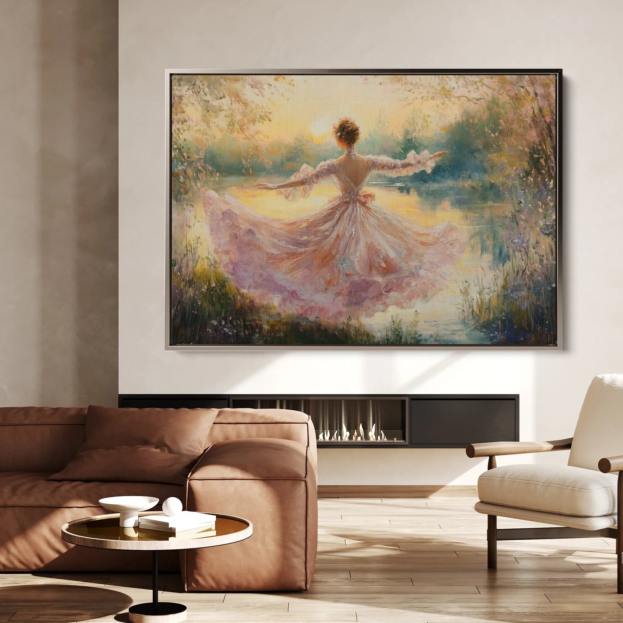 Classic Canvas Wall Art WAD018-CL 90 x 60 cm / Stretched on hidden frame
