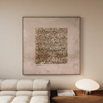 Islamic 018 Canvas Art 60 x 60 cm / Stretched on hidden frame