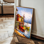 Landscape 018 Canvas Art 90 x 60 cm / Stretched on hidden frame