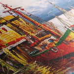 Landscape 018 Canvas Art 90 x 60 cm / Stretched on hidden frame