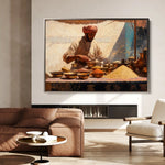 Orientalist 018 Canvas Art 90 x 60 cm / Stretched on hidden frame