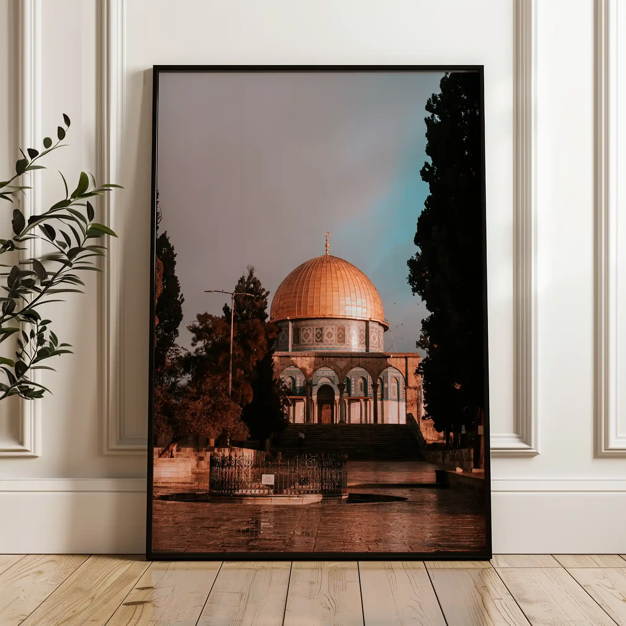 Palestine 018 Canvas Art 90 x 60 cm / Stretched on hidden frame