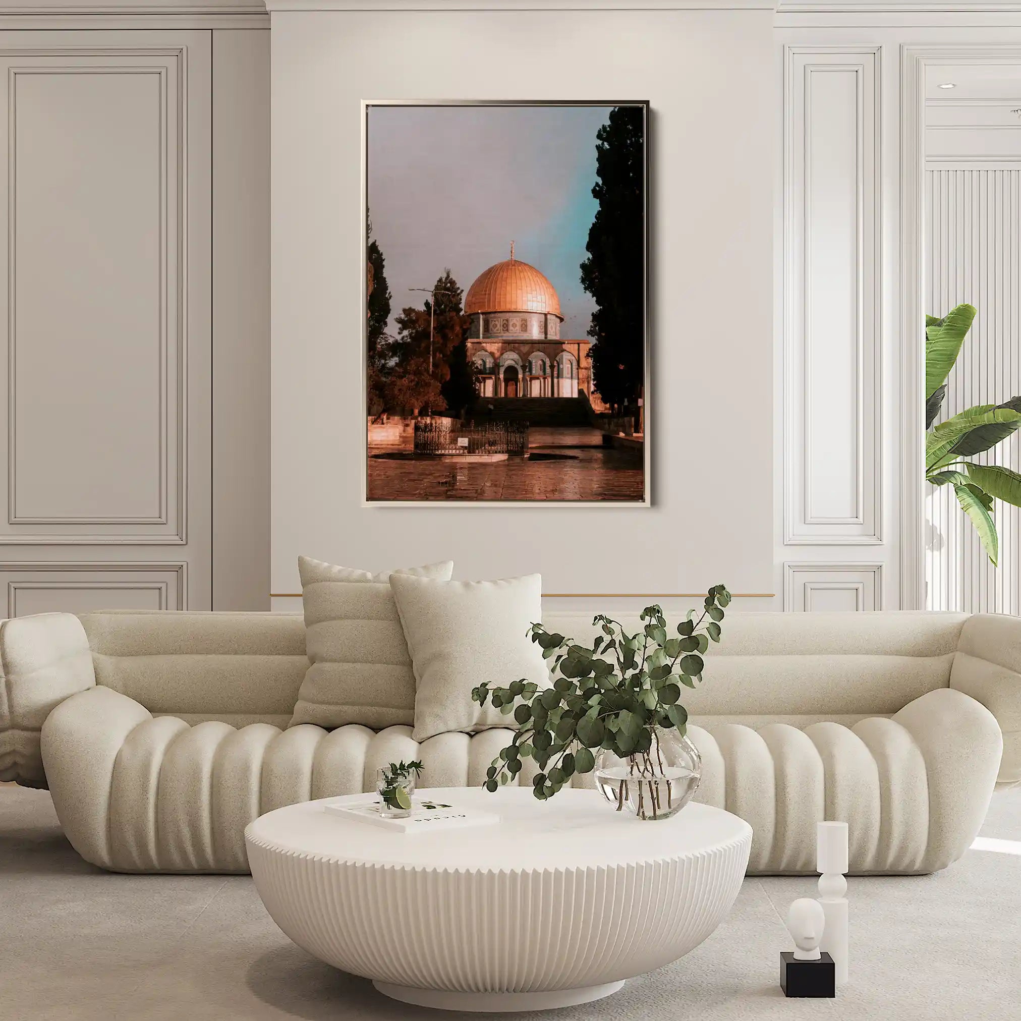 Palestine 018 Canvas Art 90 x 60 cm / Stretched on hidden frame