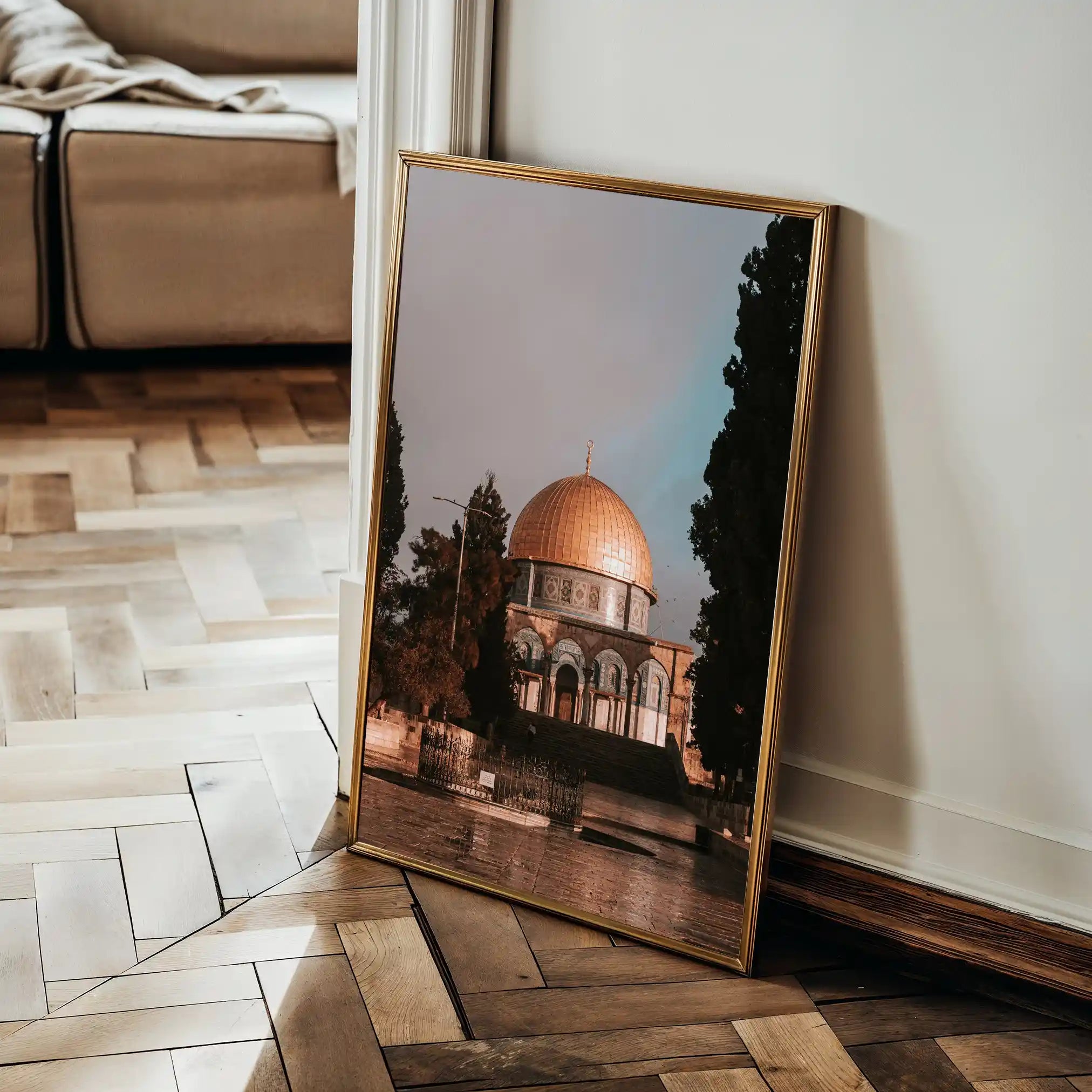 Palestine 018 Canvas Art 90 x 60 cm / Stretched on hidden frame