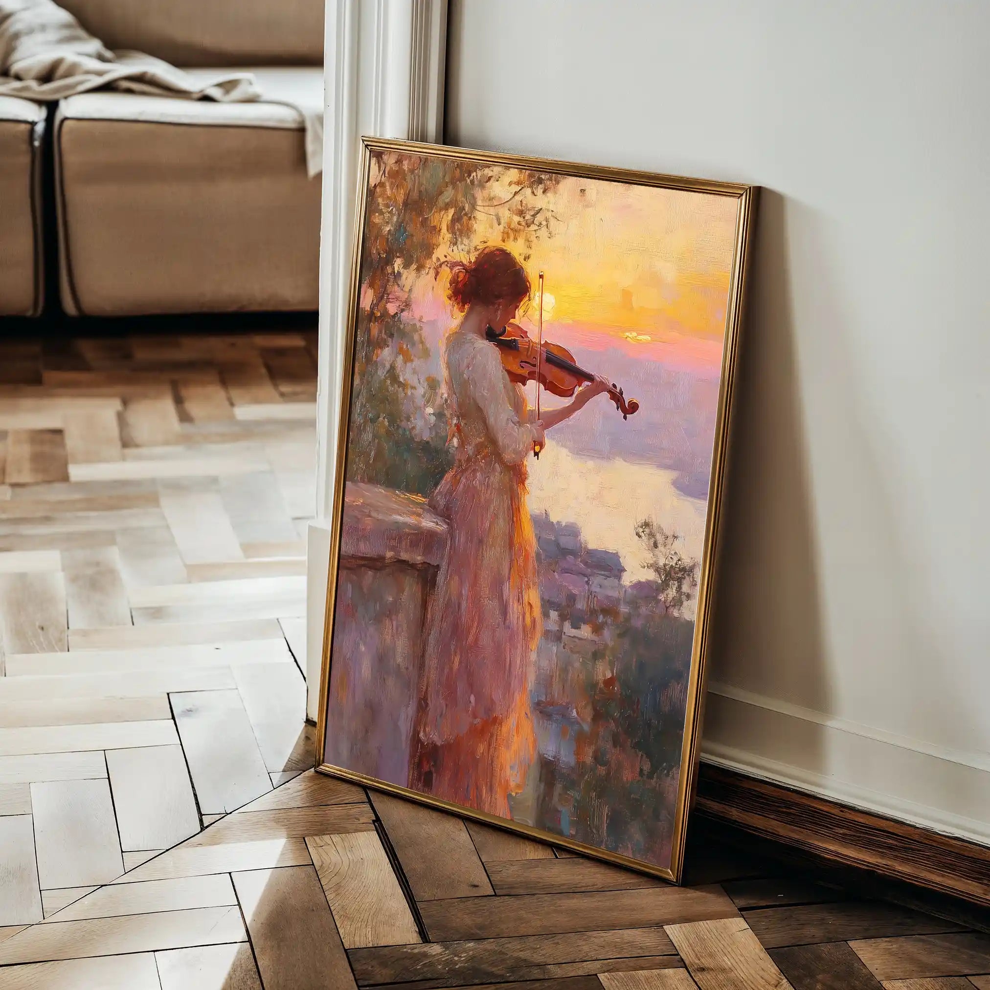 Classic 019 Canvas Art 90 x 60 cm / Stretched on hidden frame
