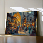 Orientalist 019 Canvas Art 90 x 60 cm / Stretched on hidden frame