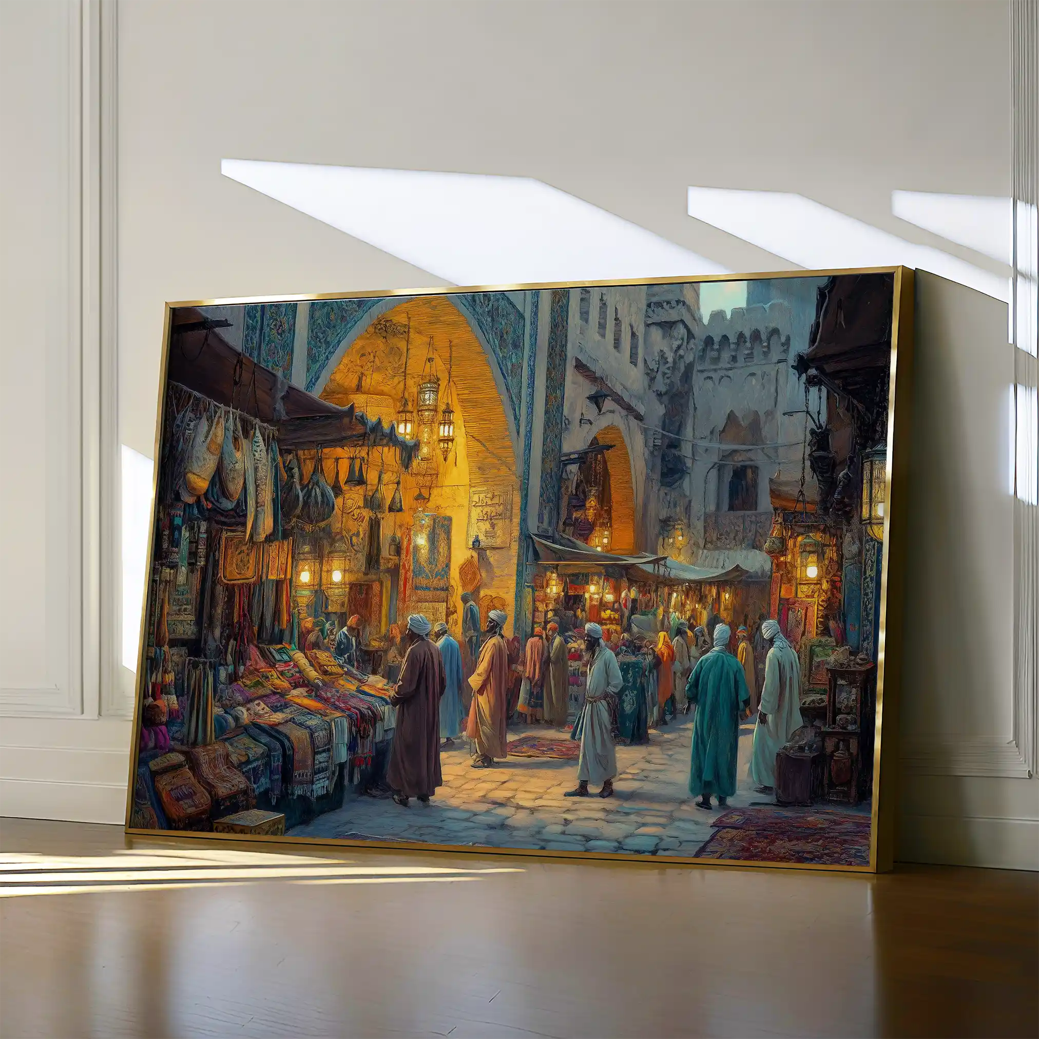Orientalist 019 Canvas Art 90 x 60 cm / Stretched on hidden frame
