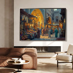 Orientalist 019 Canvas Art 90 x 60 cm / Stretched on hidden frame