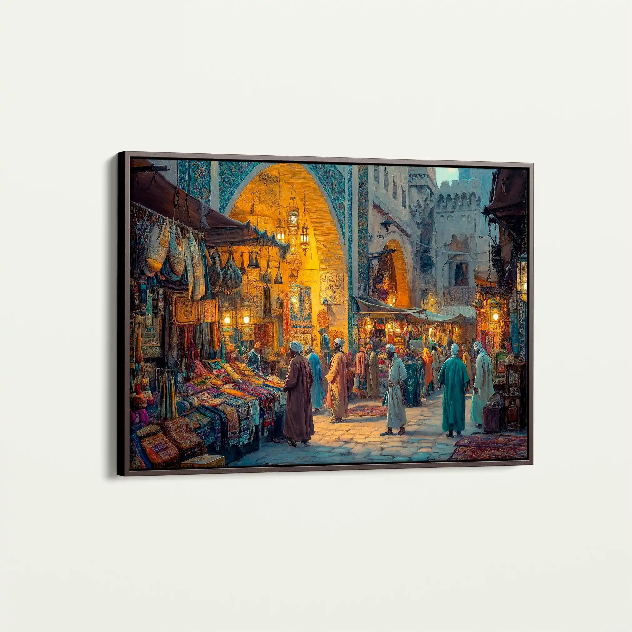 Orientalist 019 Canvas Art 90 x 60 cm / Stretched on hidden frame