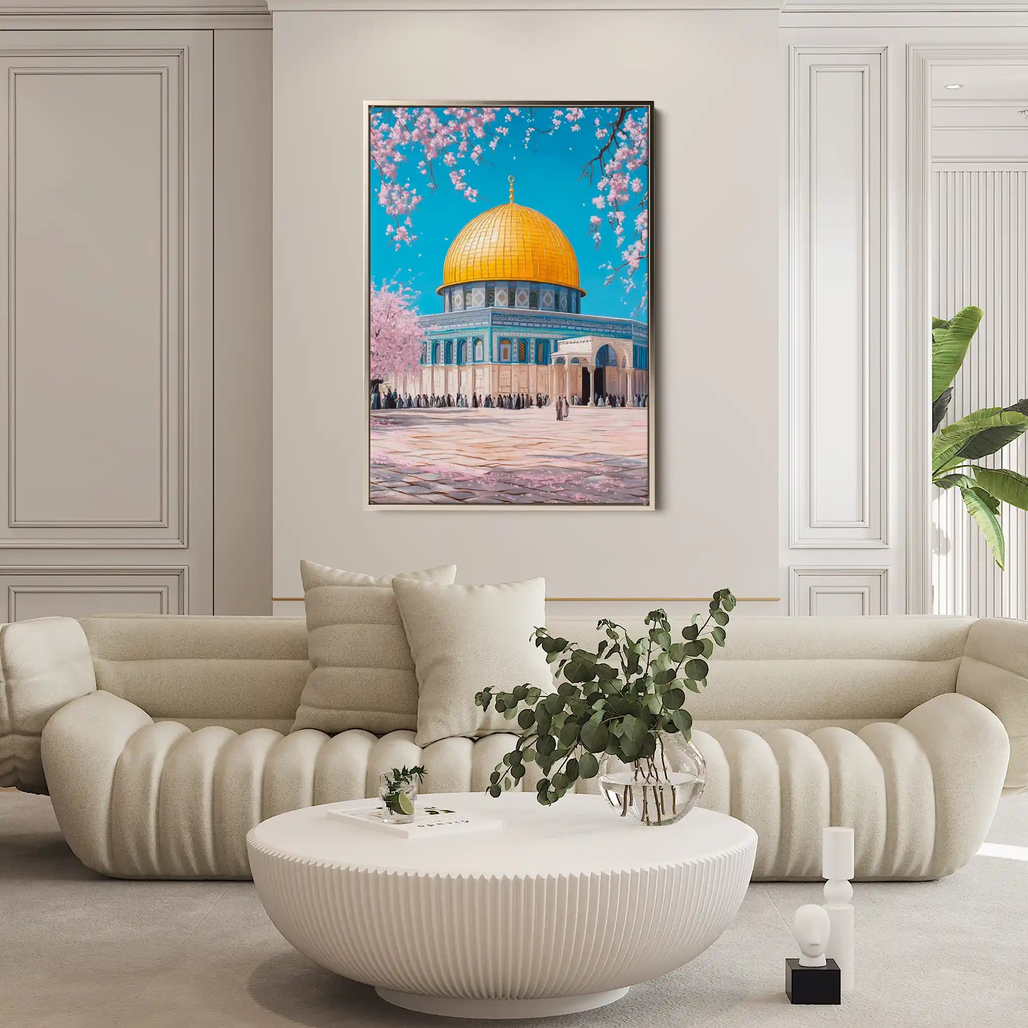 Palestine 019 Canvas Art 90 x 60 cm / Stretched on hidden frame