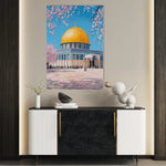 Palestine 019 Canvas Art 90 x 60 cm / Stretched on hidden frame
