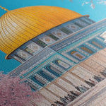 Palestine 019 Canvas Art 90 x 60 cm / Stretched on hidden frame