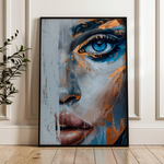 Portrait 019 Canvas Art 90 x 60 cm / Stretched on hidden frame