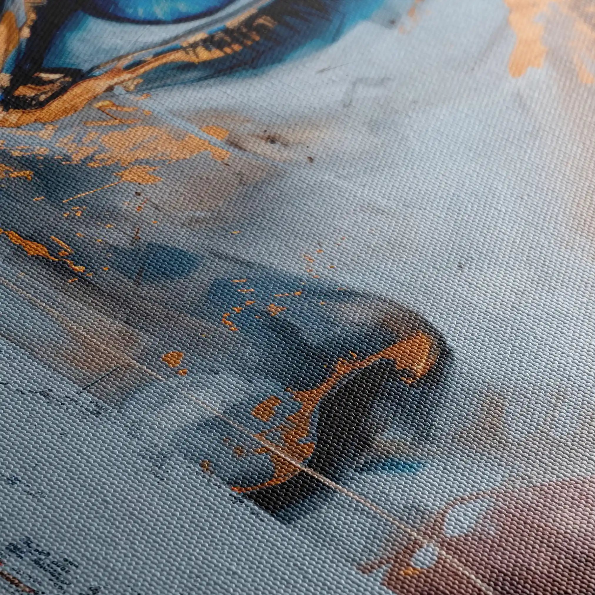 Portrait 019 Canvas Art 90 x 60 cm / Stretched on hidden frame