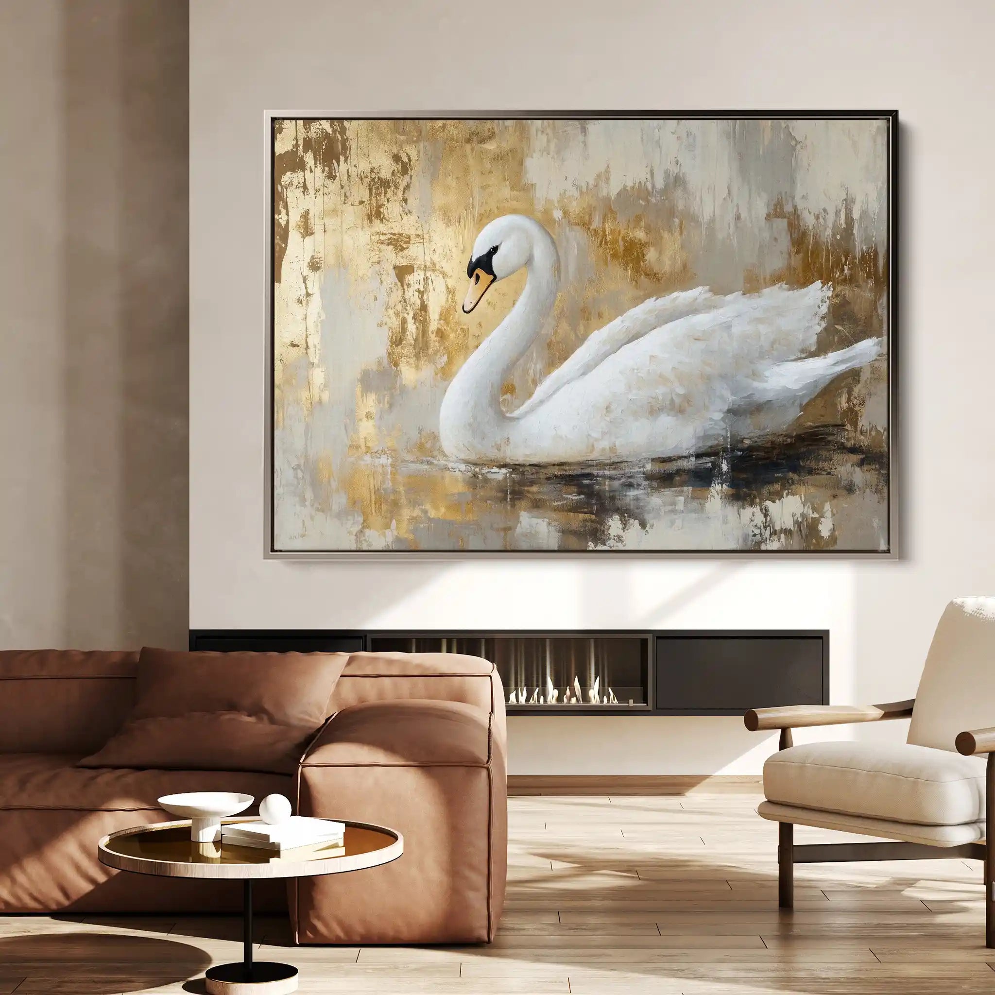 Animals 020 Canvas Art 90 x 60 cm / Stretched on hidden frame