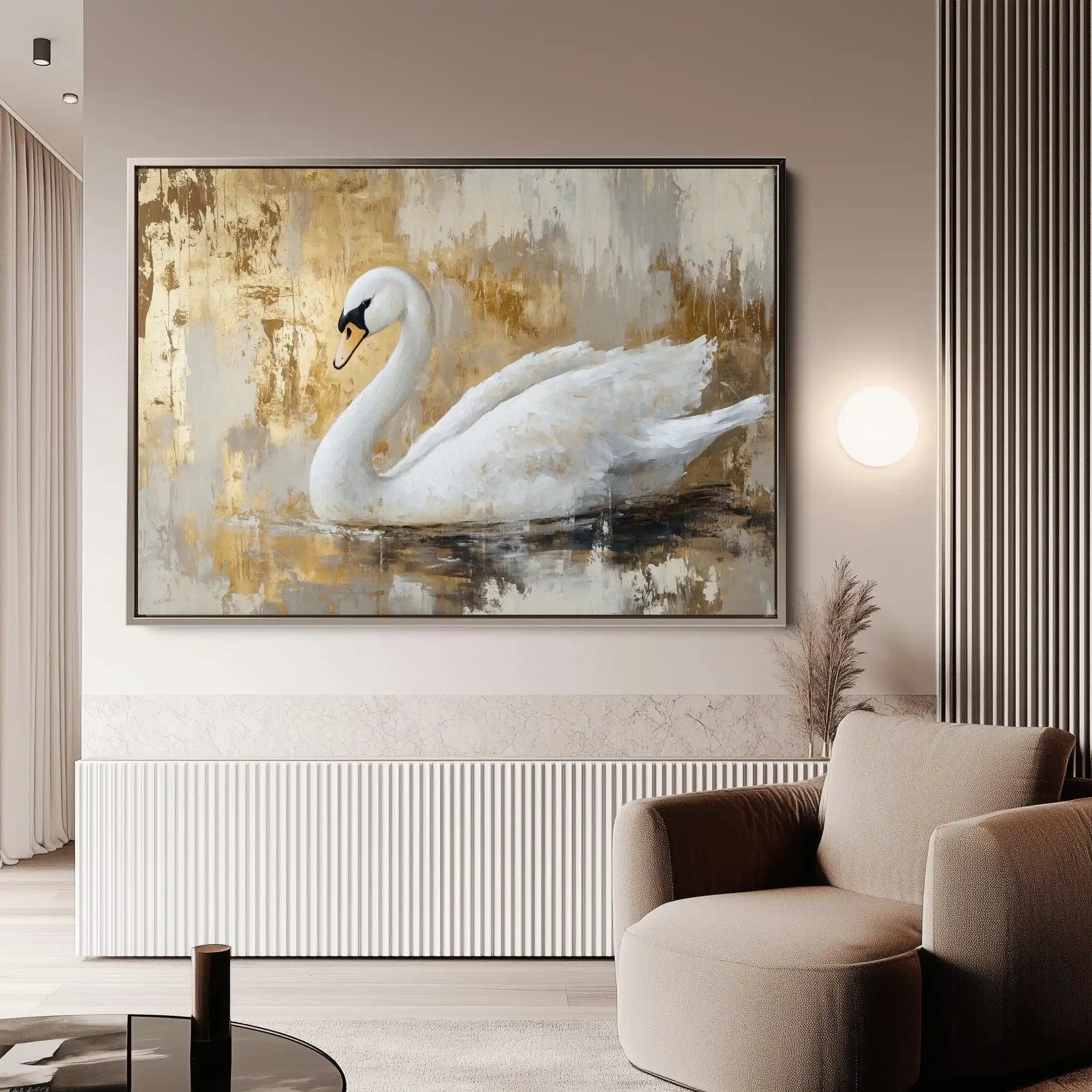 Animals 020 Canvas Art 90 x 60 cm / Stretched on hidden frame