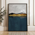 Abstract 020 Canvas Art 60 x 40 cm / Stretched on hidden frame