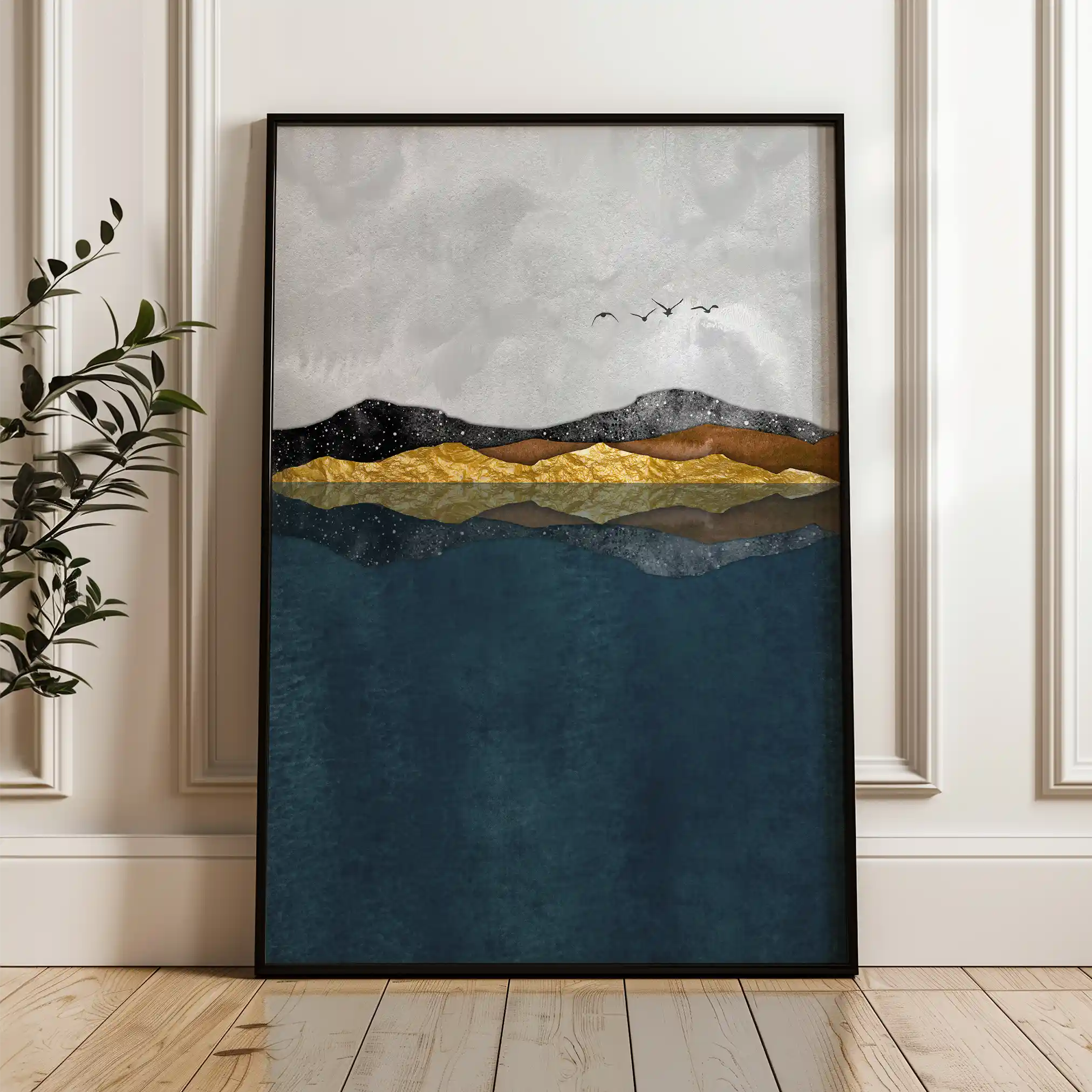 Abstract 020 Canvas Art 60 x 40 cm / Stretched on hidden frame