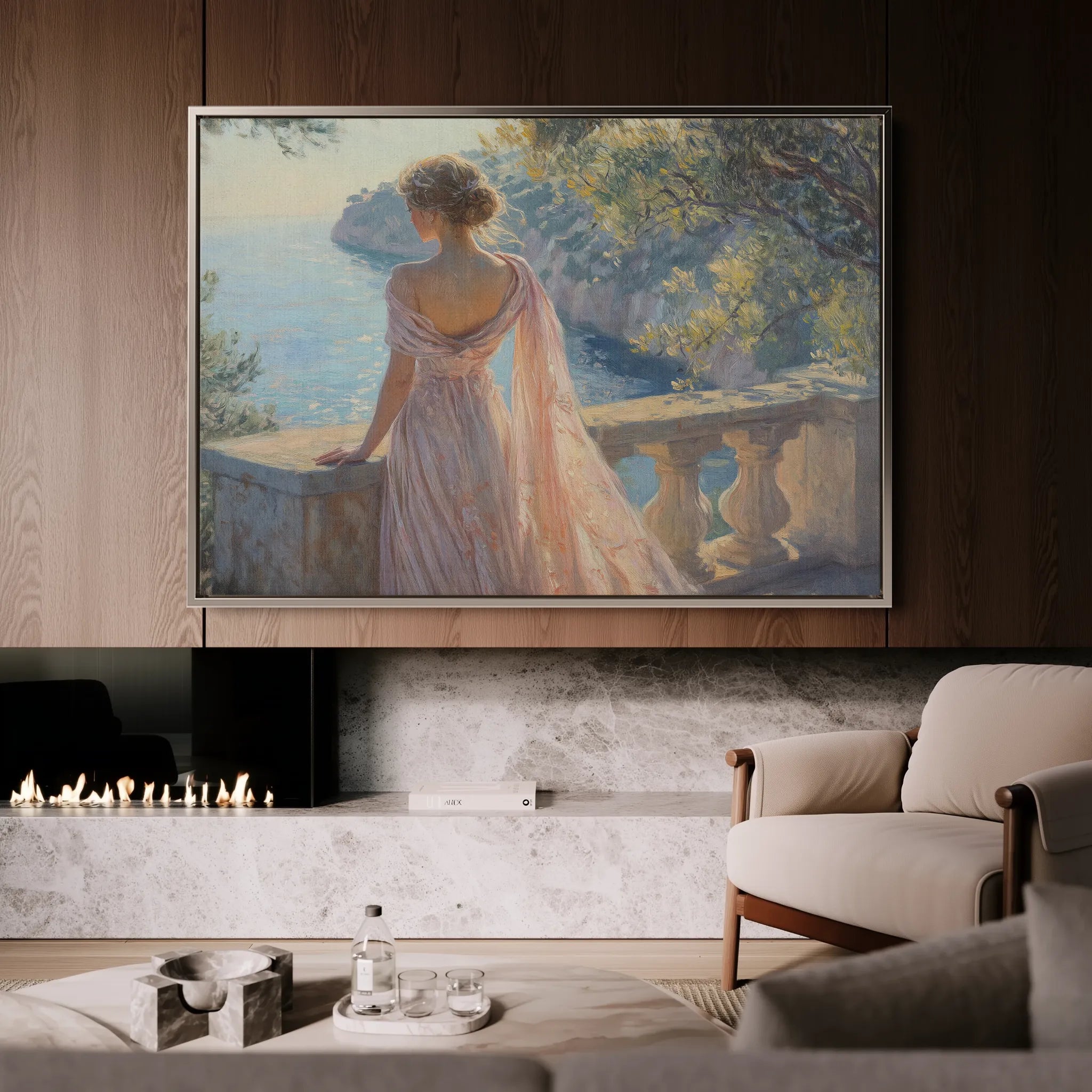 Classic Canvas Wall Art WAD020-CL 90 x 60 cm / Stretched on hidden frame