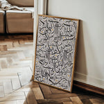 Islamic 020 Canvas Art 60 x 40 cm / Stretched on hidden frame