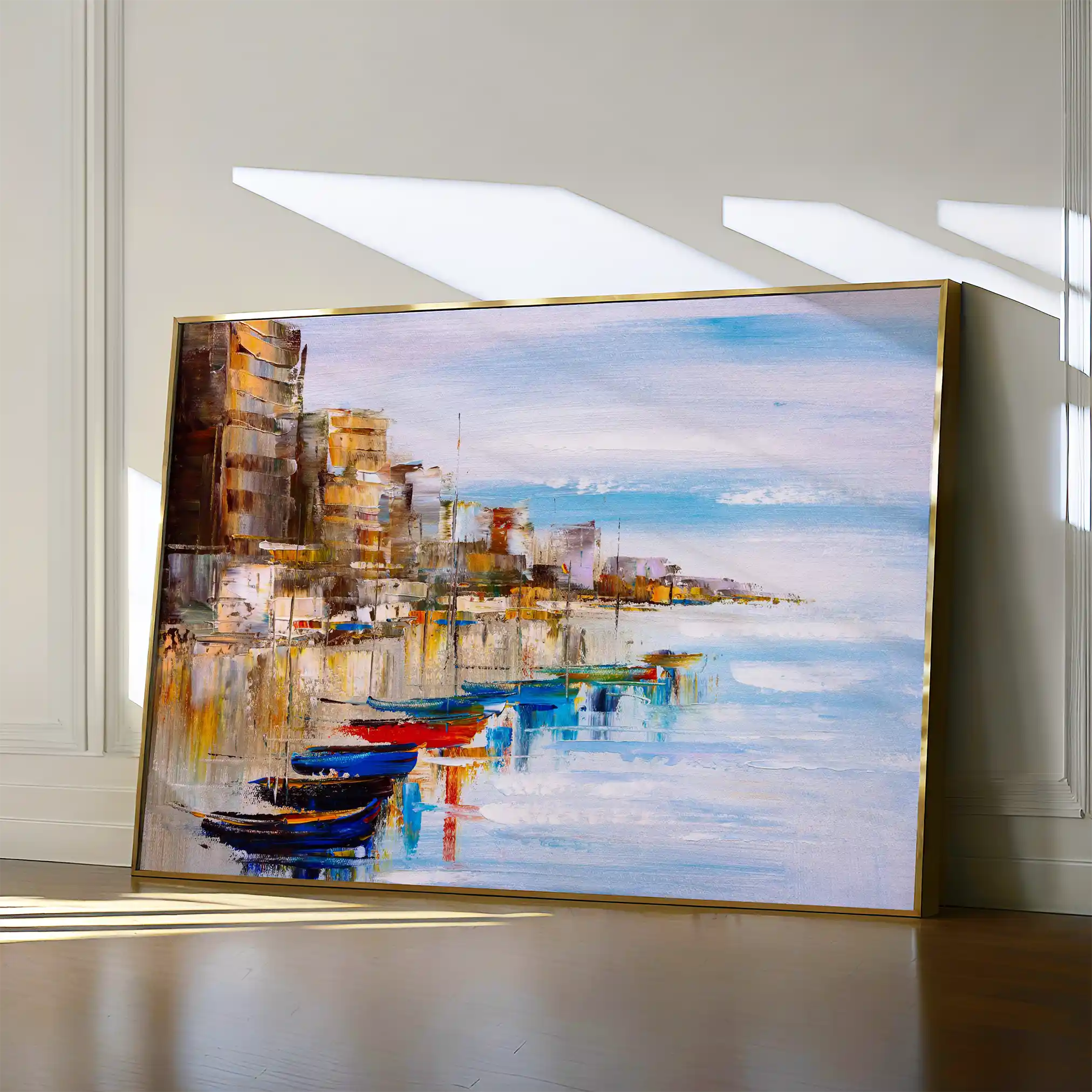 Landscape 020 Canvas Art 90 x 60 cm / Stretched on hidden frame