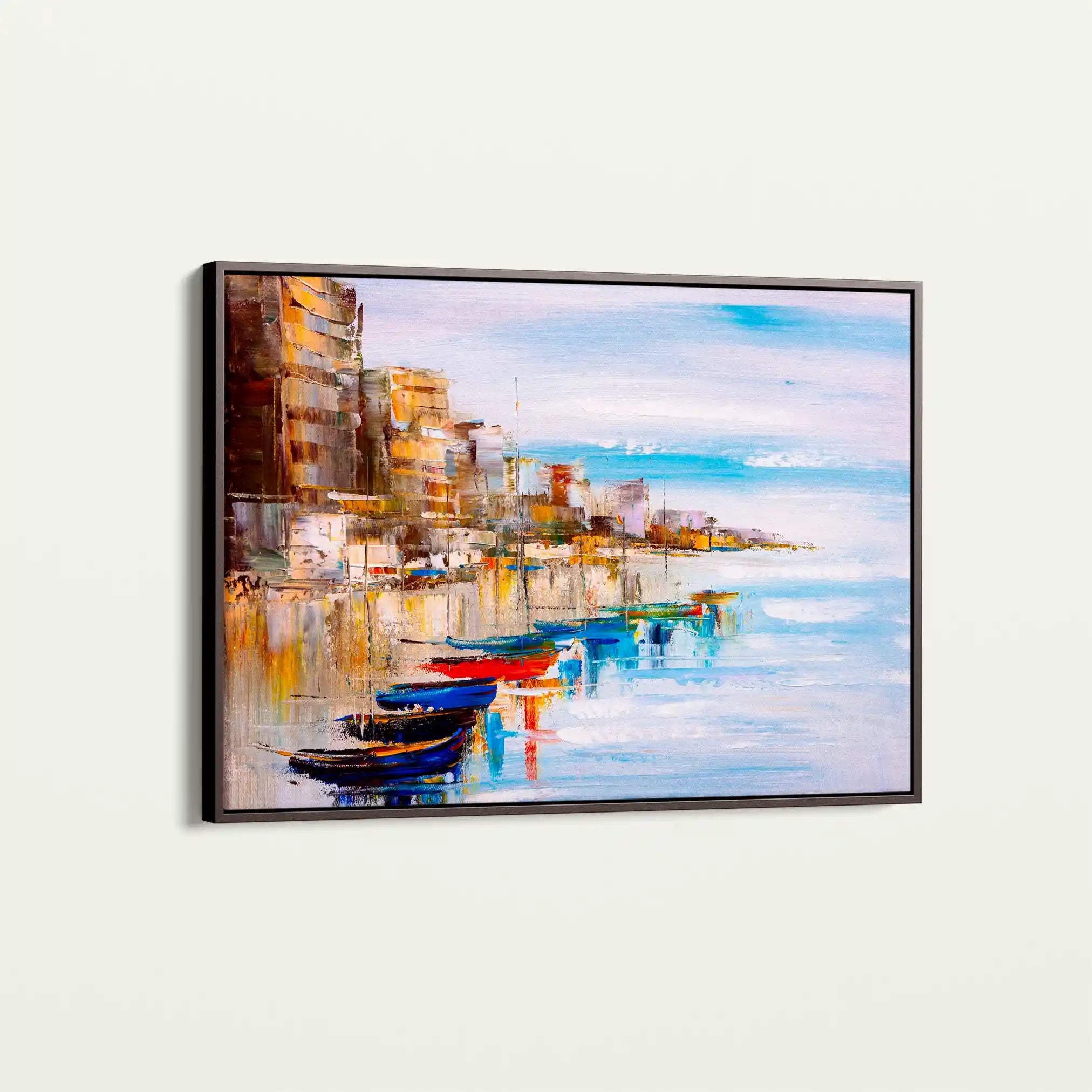 Landscape 020 Canvas Art 90 x 60 cm / Stretched on hidden frame