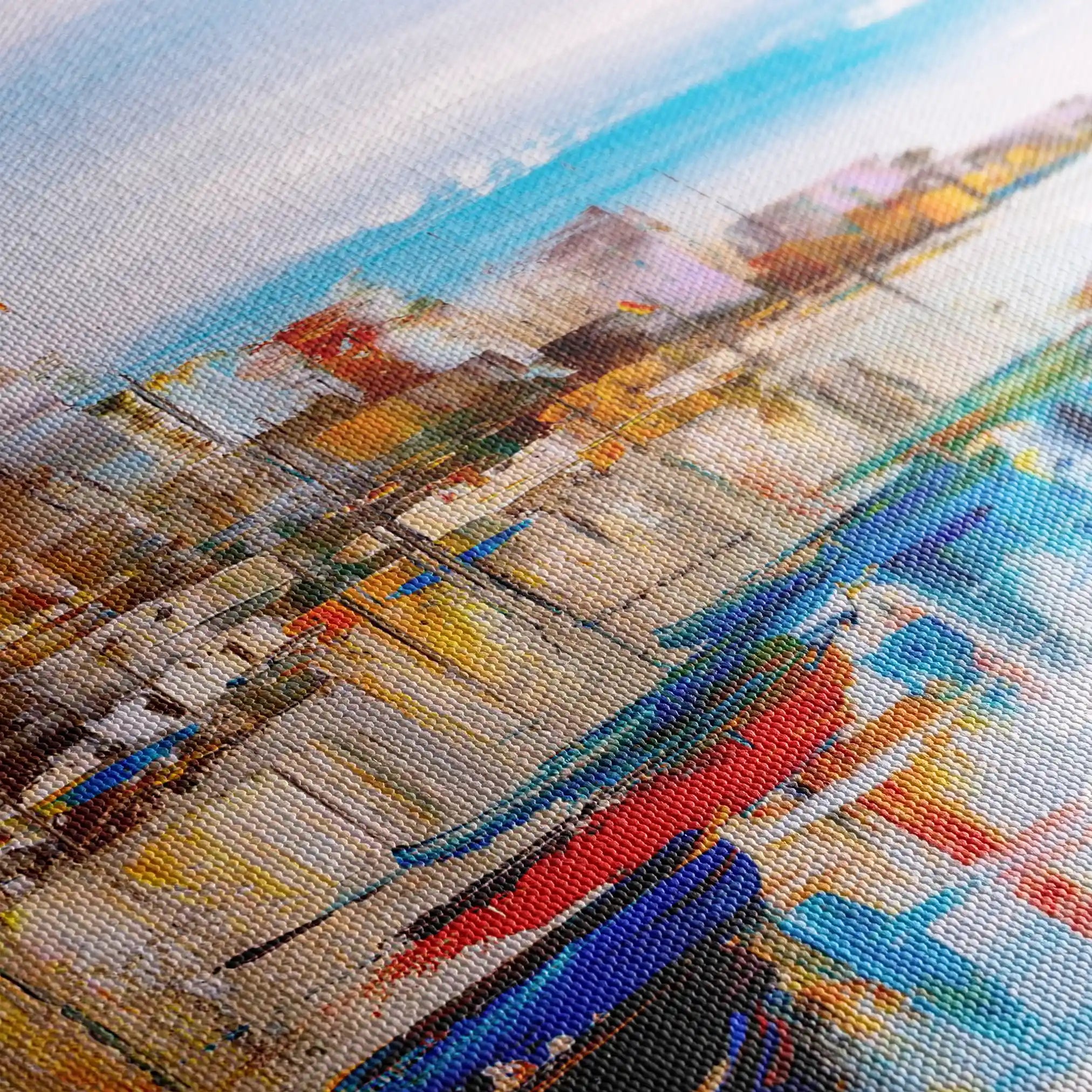 Landscape 020 Canvas Art 90 x 60 cm / Stretched on hidden frame