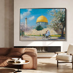 Palestine 020 Canvas Art 90 x 60 cm / Stretched on hidden frame