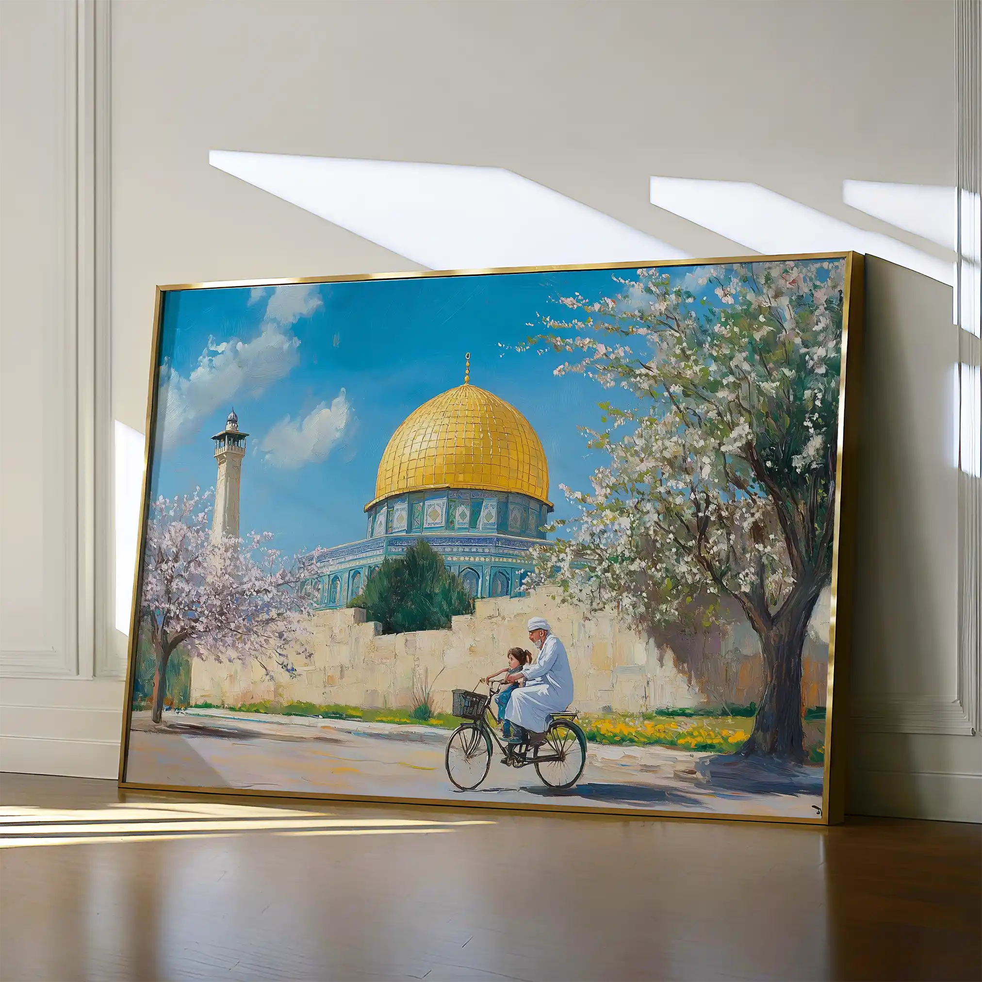 Palestine 020 Canvas Art 90 x 60 cm / Stretched on hidden frame