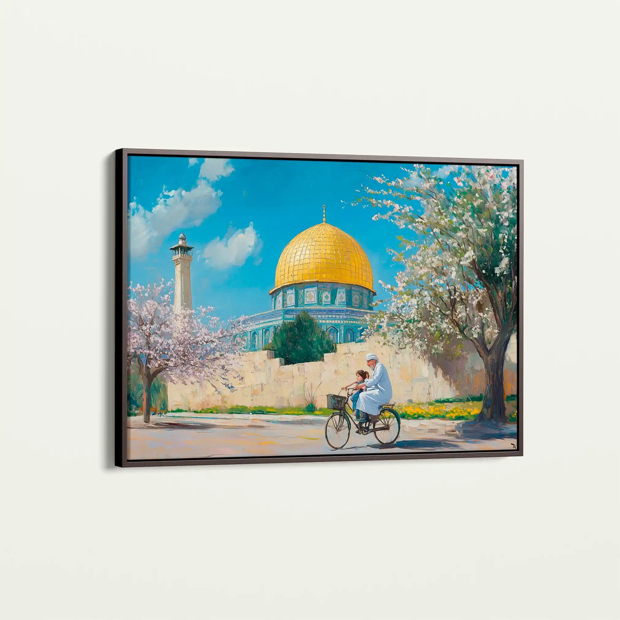 Palestine 020 Canvas Art 90 x 60 cm / Stretched on hidden frame