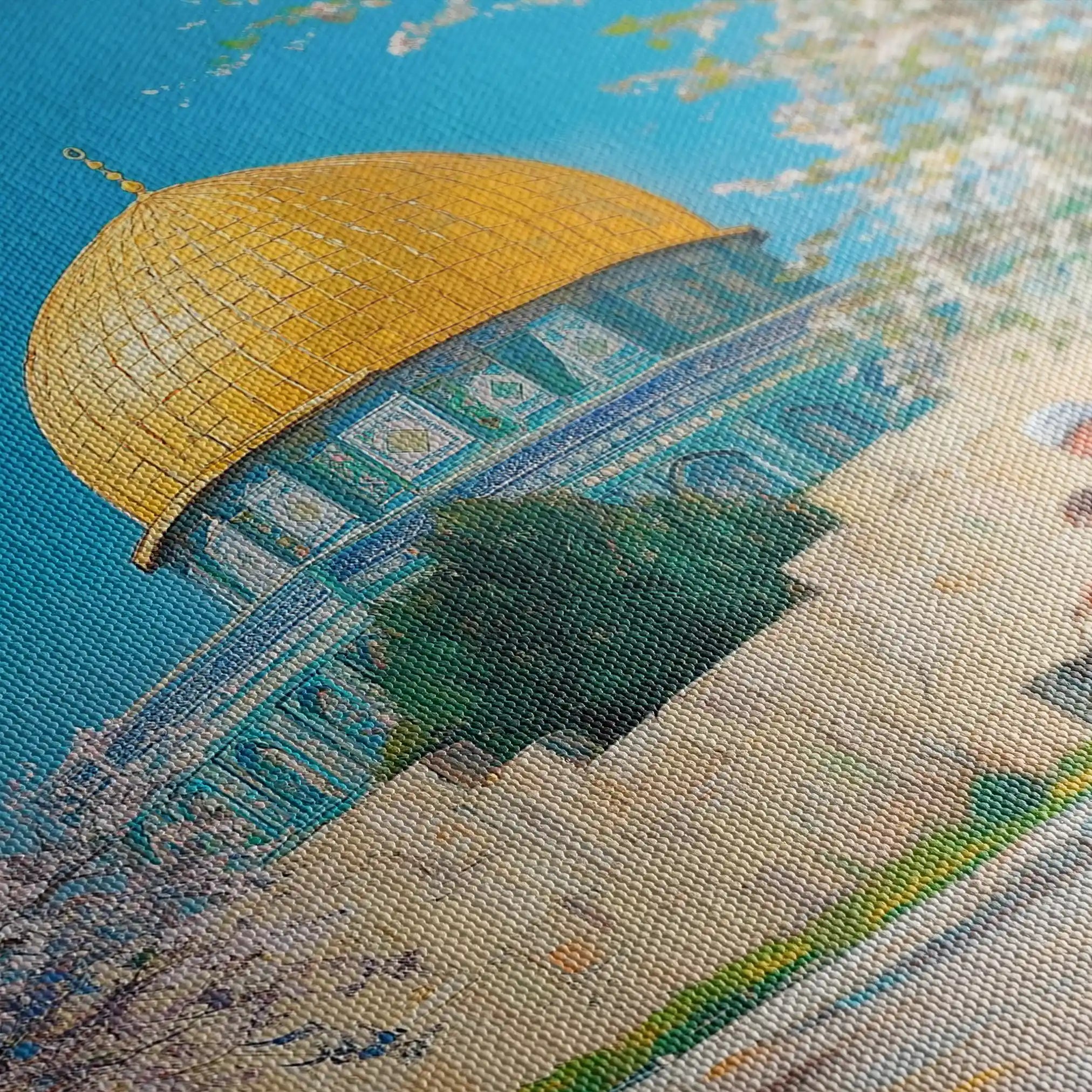 Palestine 020 Canvas Art 90 x 60 cm / Stretched on hidden frame