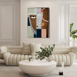 Portrait 020 Canvas Art 90 x 60 cm / Stretched on hidden frame