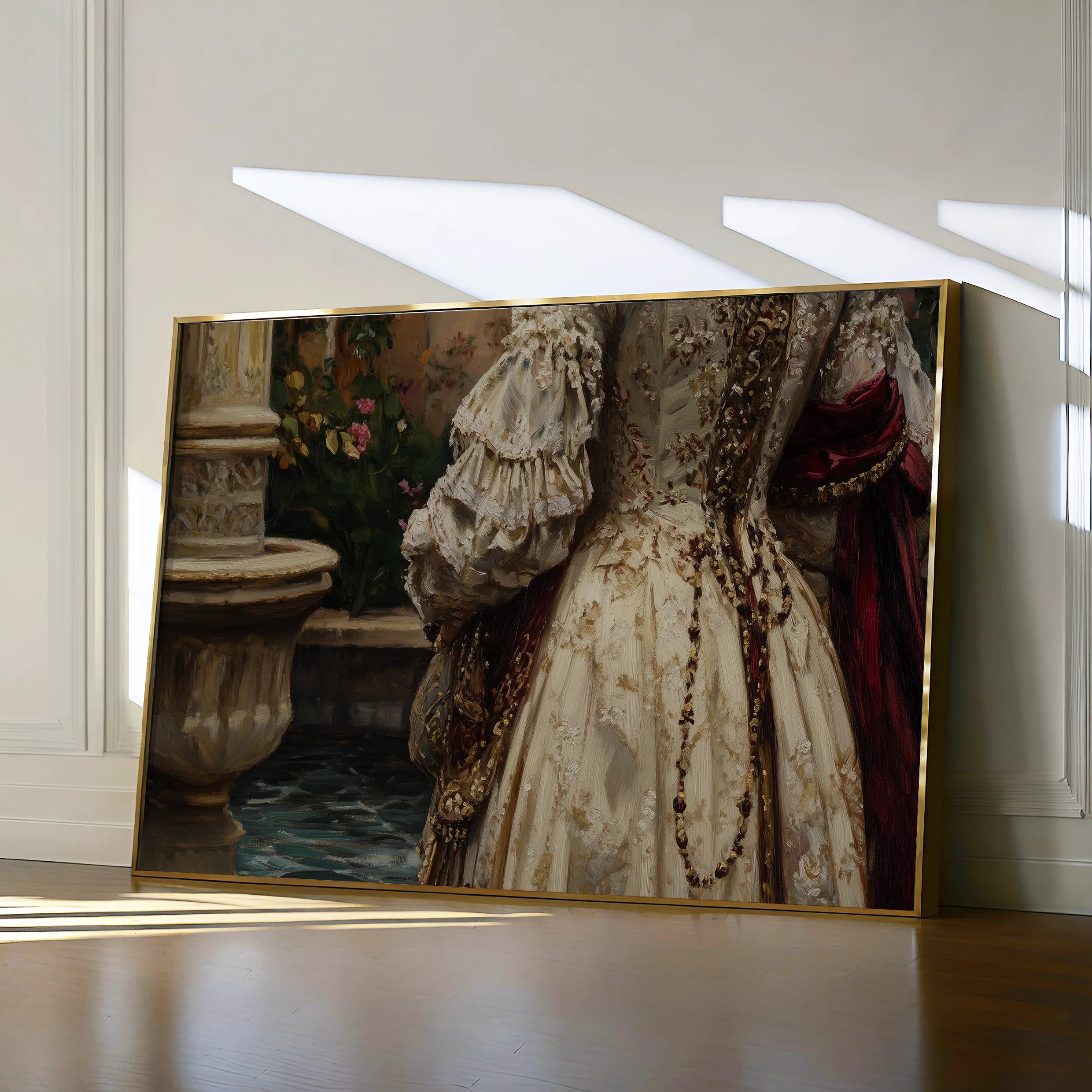 Classic Canvas Wall Art WAD021-CL 90 x 60 cm / Stretched on hidden frame