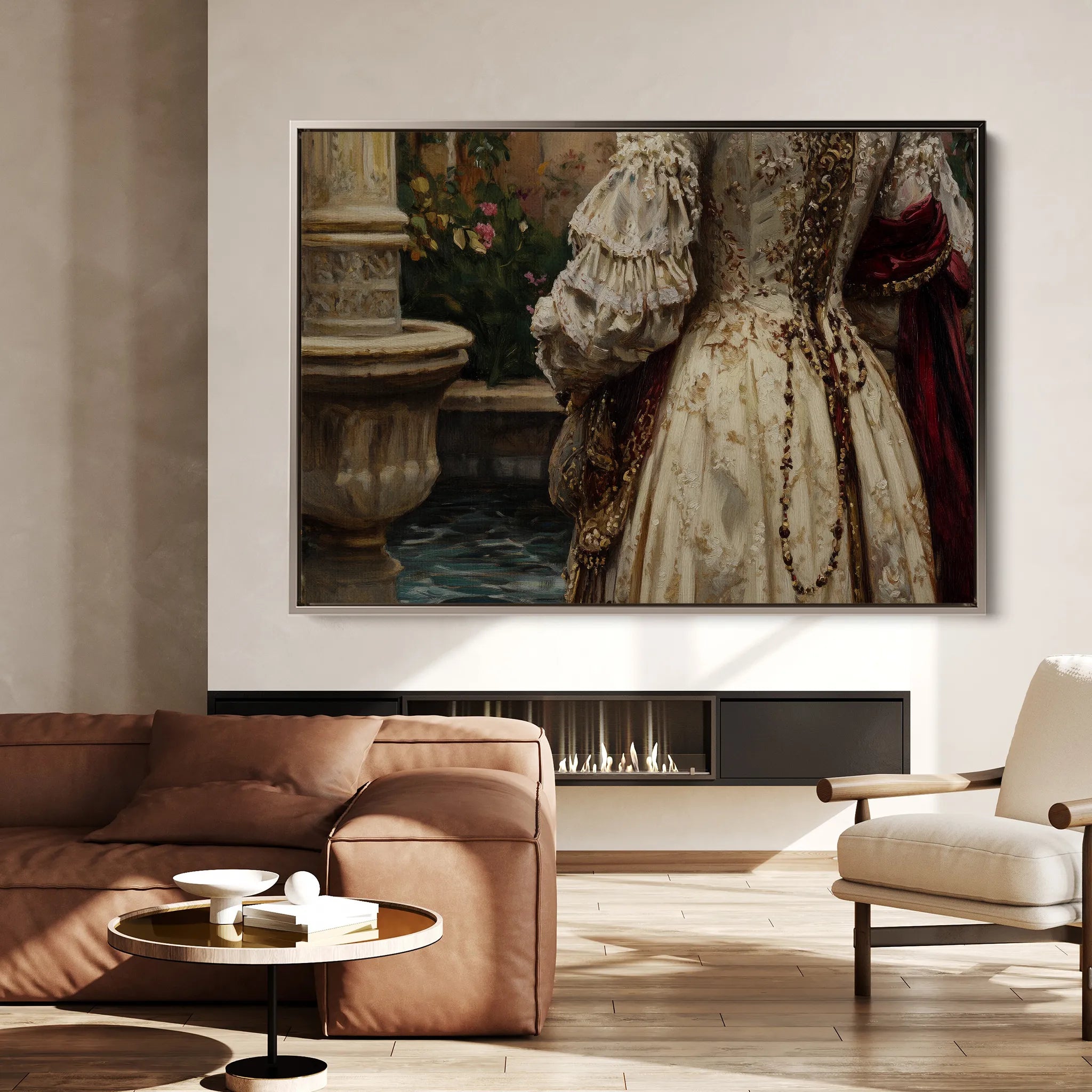 Classic Canvas Wall Art WAD021-CL 90 x 60 cm / Stretched on hidden frame