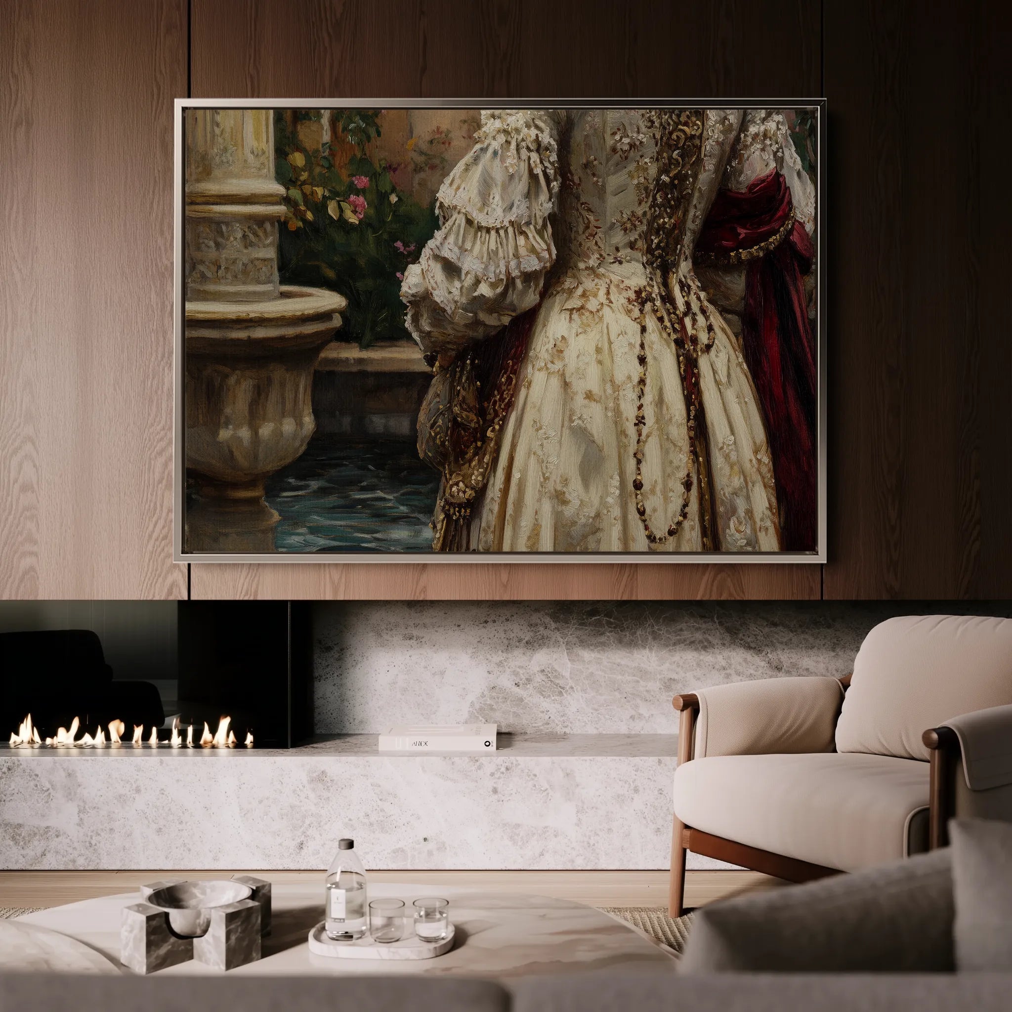 Classic Canvas Wall Art WAD021-CL 90 x 60 cm / Stretched on hidden frame