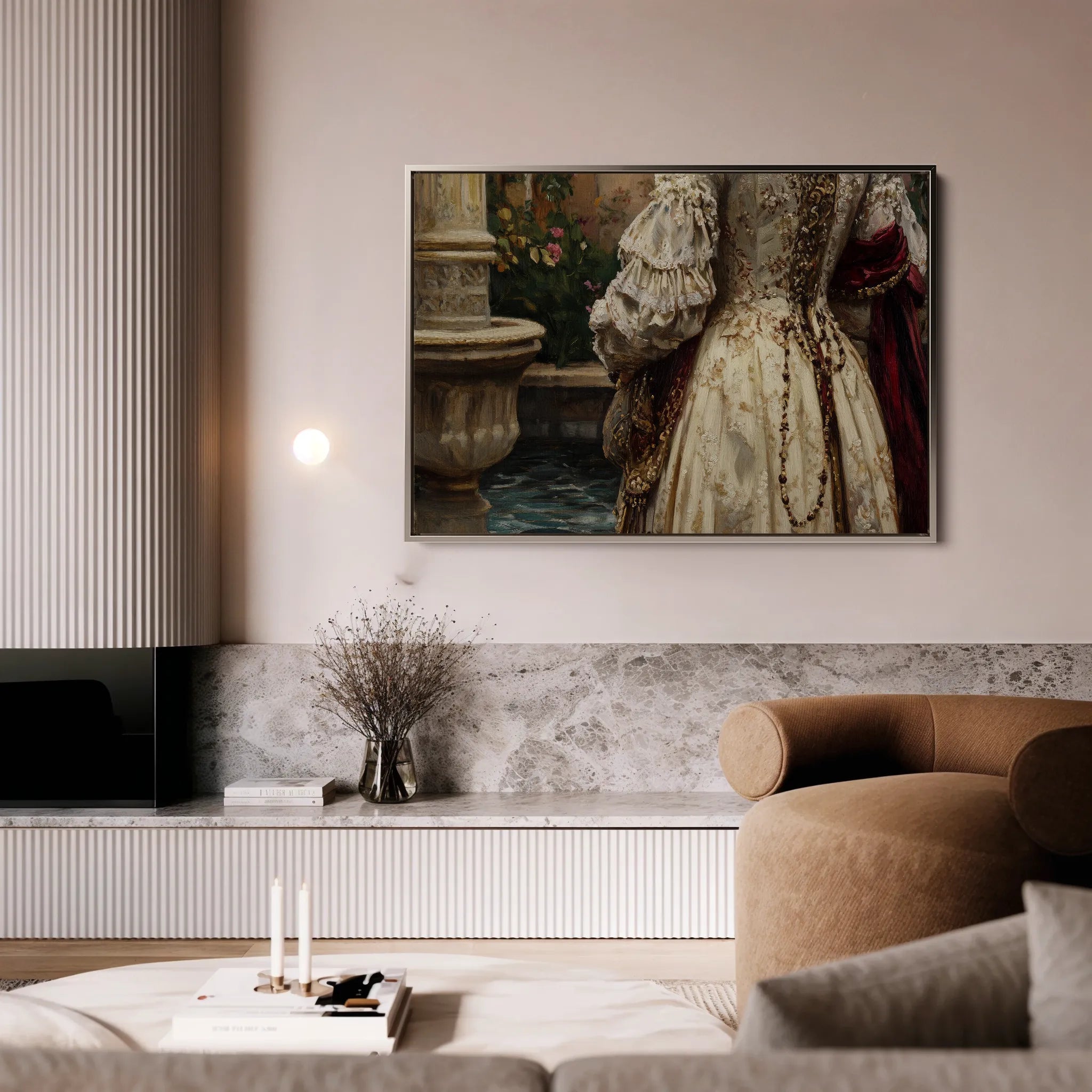 Classic Canvas Wall Art WAD021-CL 90 x 60 cm / Stretched on hidden frame