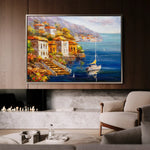 Landscape 021 Canvas Art 90 x 60 cm / Stretched on hidden frame