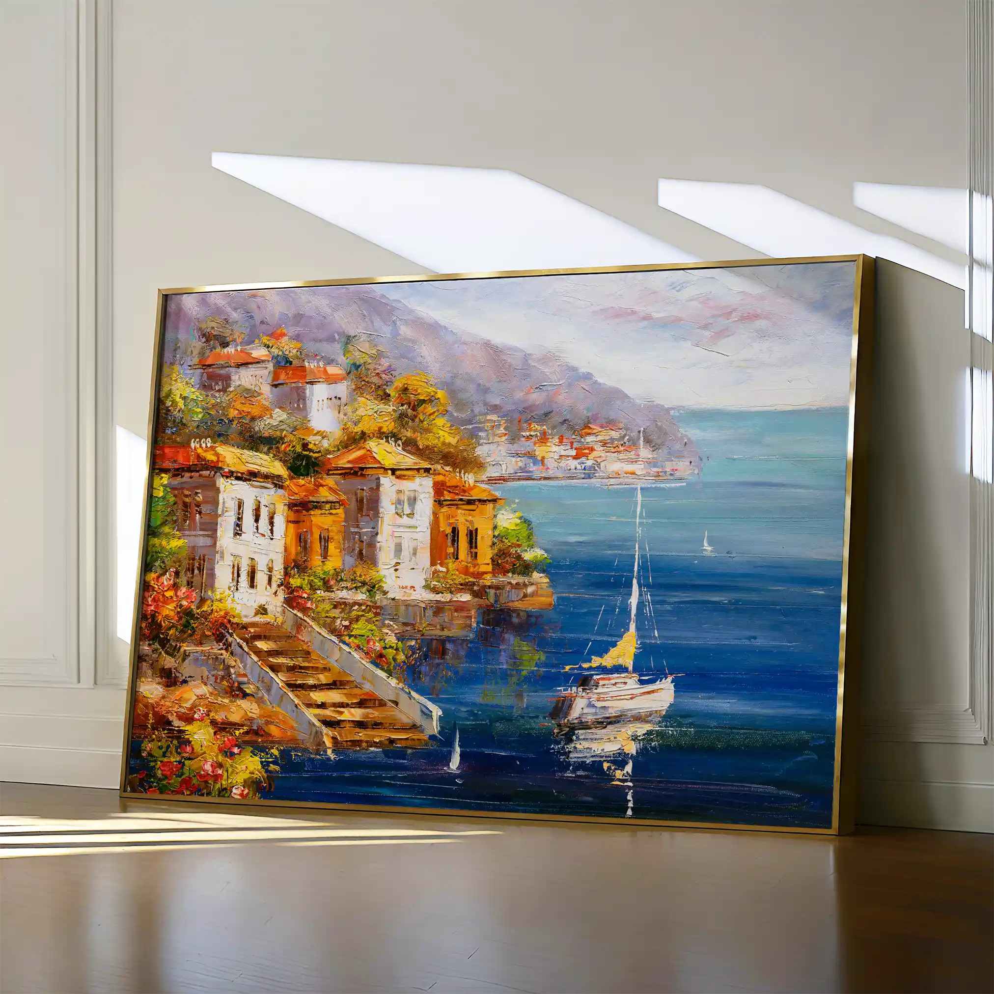 Landscape 021 Canvas Art 90 x 60 cm / Stretched on hidden frame