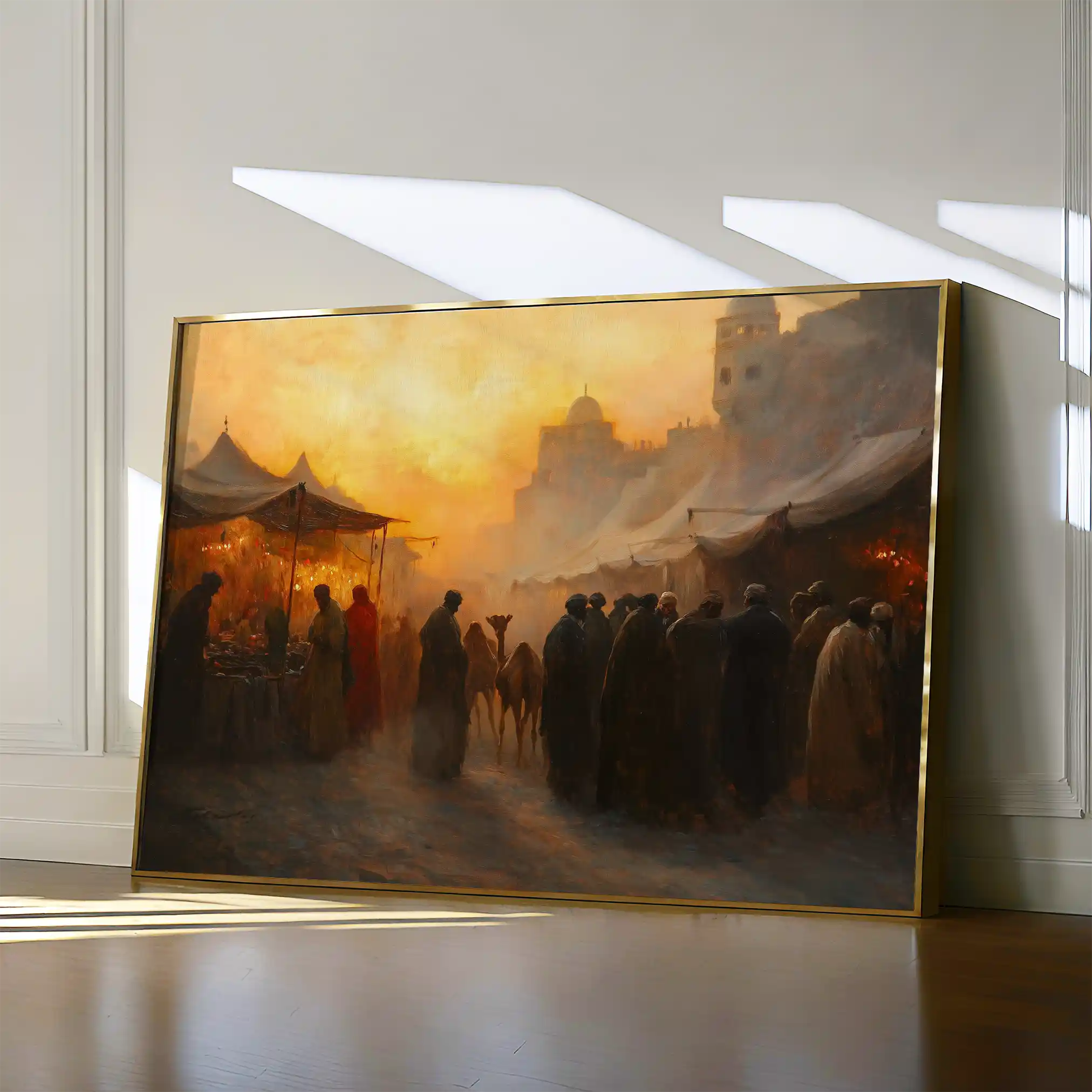 Orientalist 021 Canvas Art 90 x 60 cm / Stretched on hidden frame