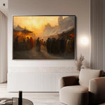 Orientalist 021 Canvas Art 90 x 60 cm / Stretched on hidden frame