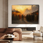 Orientalist 021 Canvas Art 90 x 60 cm / Stretched on hidden frame