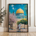Palestine 021 Canvas Art 90 x 60 cm / Stretched on hidden frame