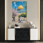 Palestine 021 Canvas Art 90 x 60 cm / Stretched on hidden frame