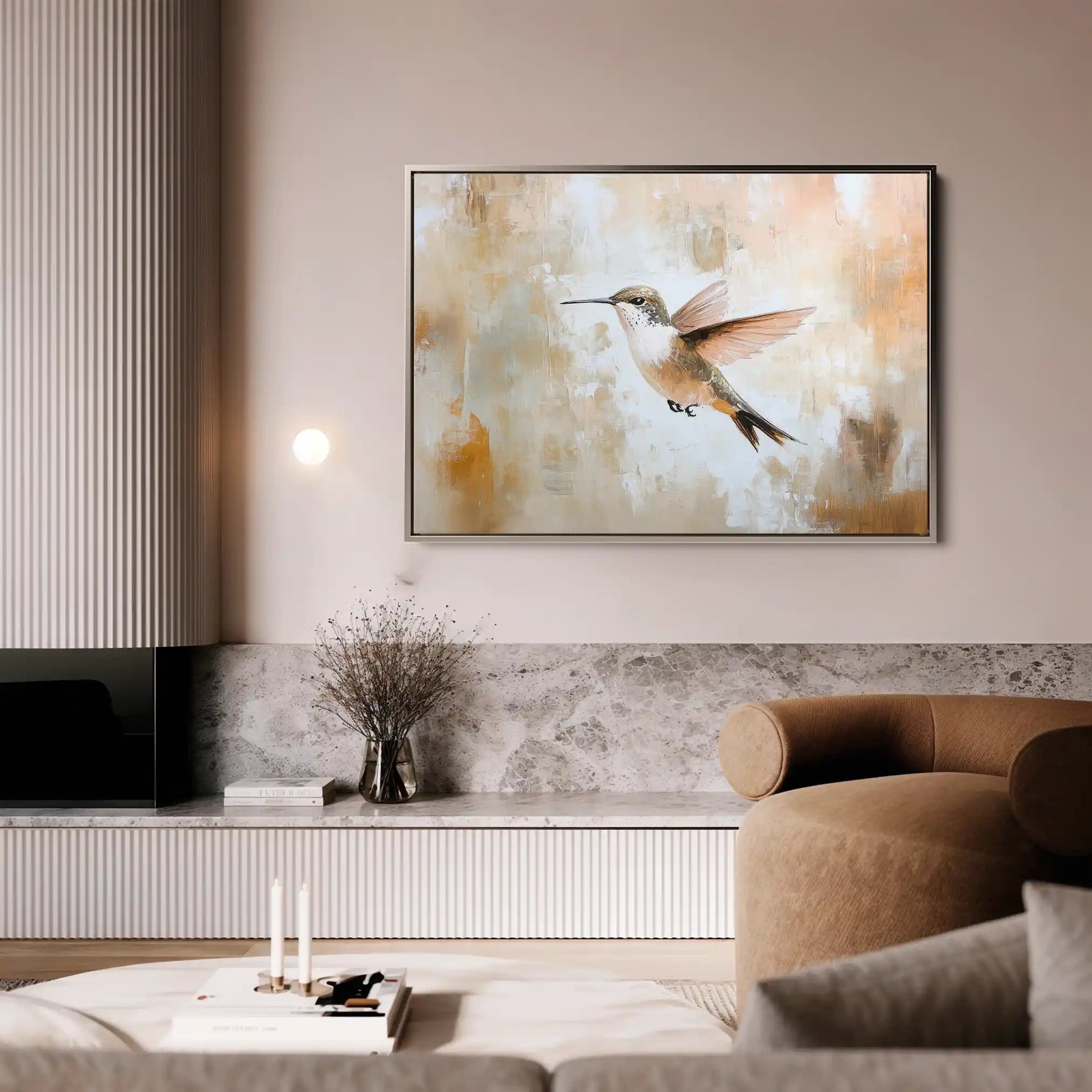 Animals 022 Canvas Art 90 x 60 cm / Stretched on hidden frame