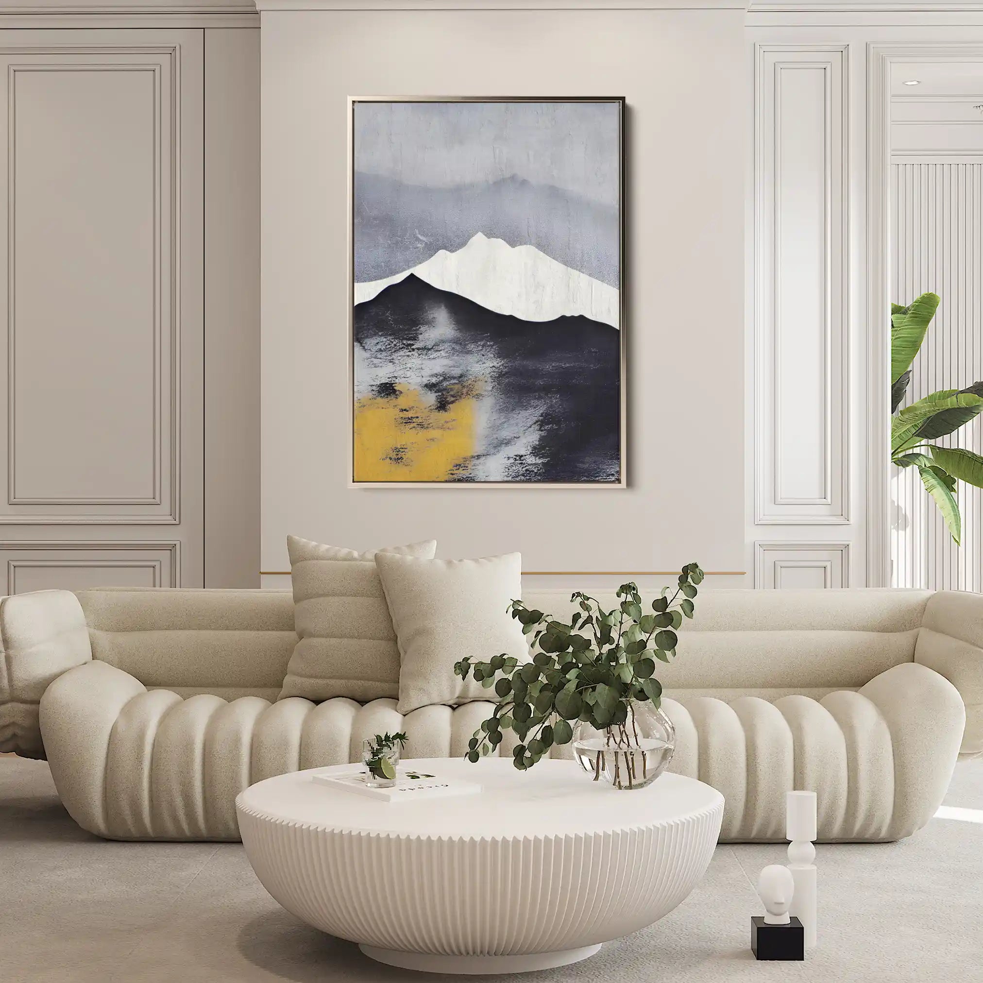 Abstract 022 Canvas Art 60 x 40 cm / Stretched on hidden frame