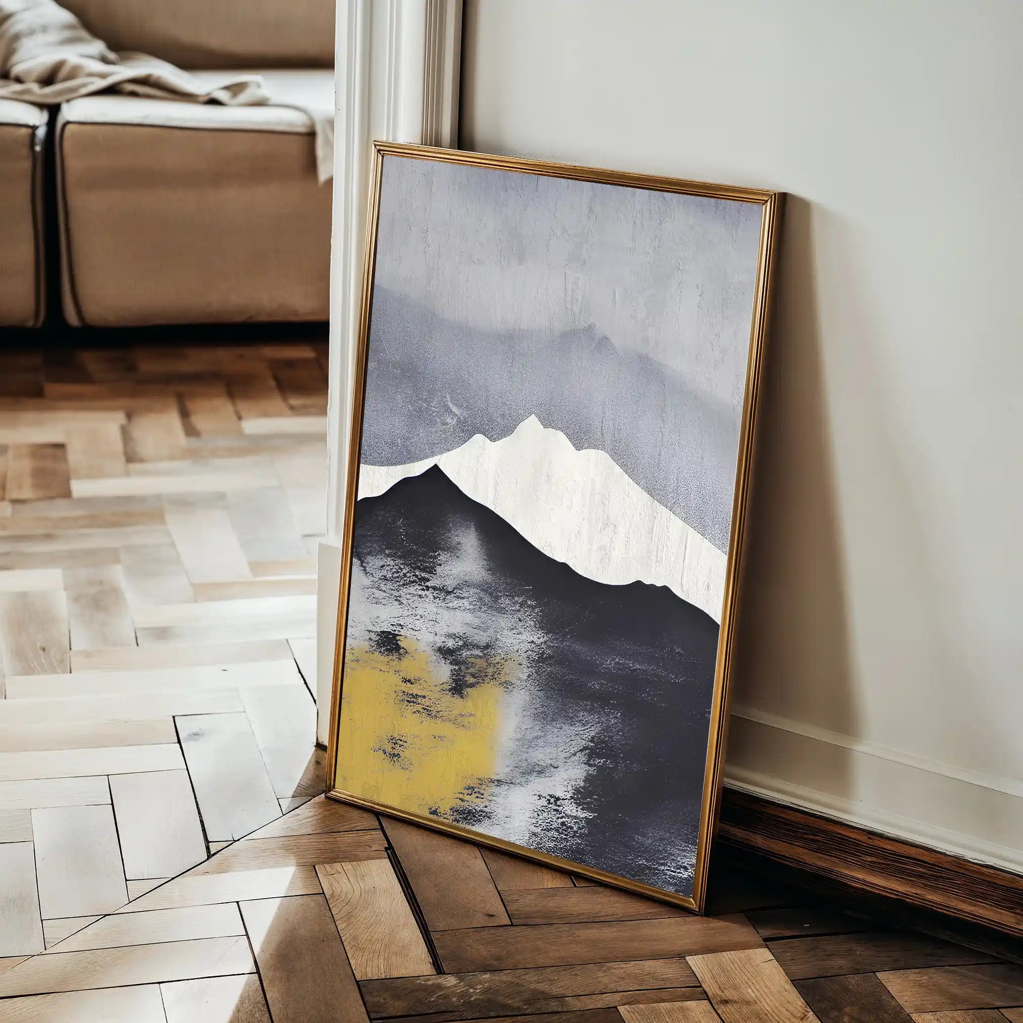 Abstract 022 Canvas Art 60 x 40 cm / Stretched on hidden frame